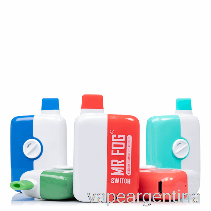 Señor. Interruptor De Niebla 5500 Desechable Burbuja Pandilla Manzana Agria Baya Vape Descartable